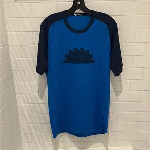 Norrona, medium royal blue T-shirt